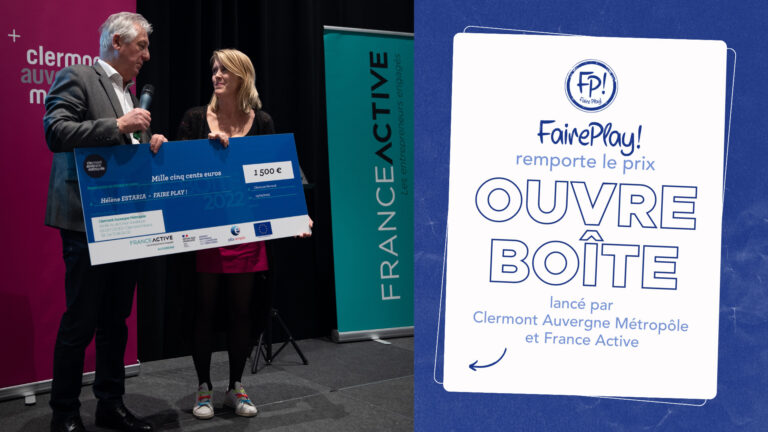 Lire la suite à propos de l’article FairePlay a remporté le prix du concours « Ouvre-Boîte » !