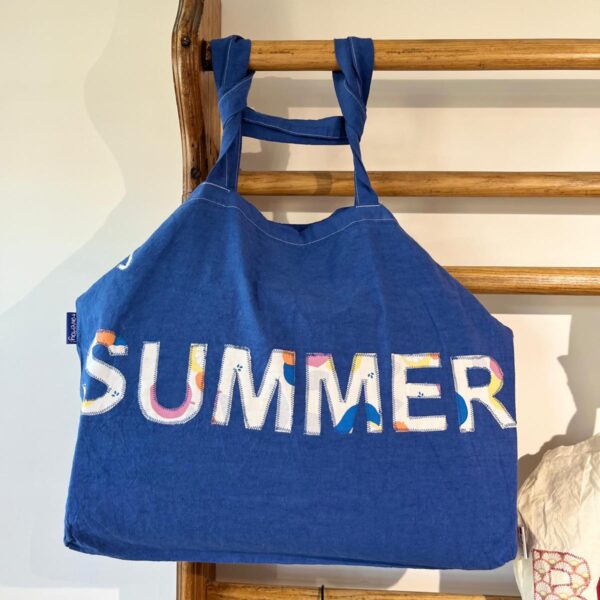 Sac plage Upcycling Summer