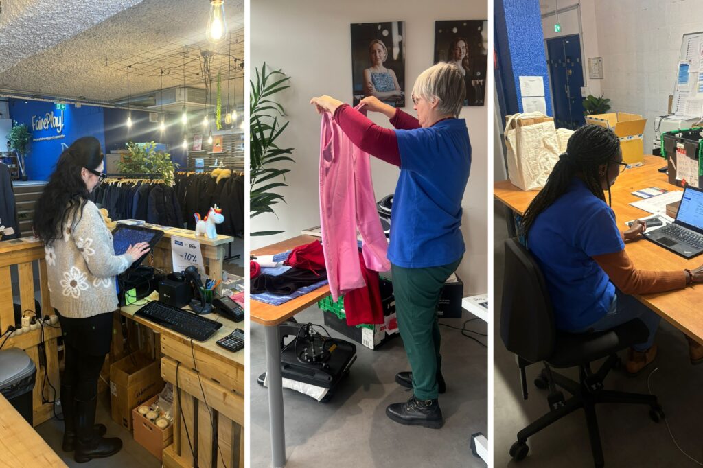 Salariés en parcours d'insertion chez FairePlay! à Clermont-Ferrand